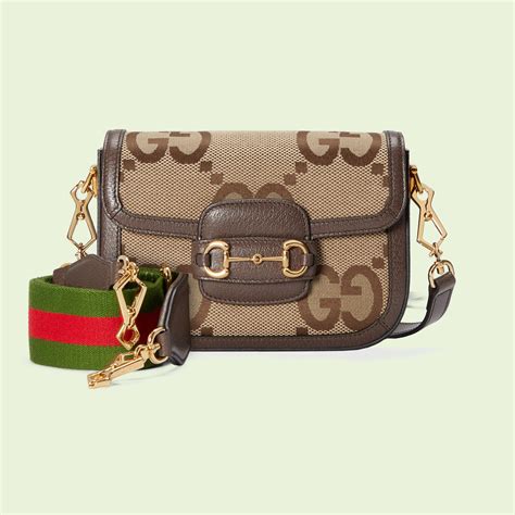 gucci horsebit 1955 jumbo gg mini bag|Gucci Horsebit 1955 shoulder bag.